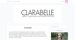 Desktop Screenshot of clarabelleblog.com